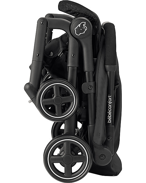 Bébé Confort Passeggino Leggero Lara, Nomad Black - Pesa Solo 6 kg, Omologato per Aereo! Passeggini Leggeri
