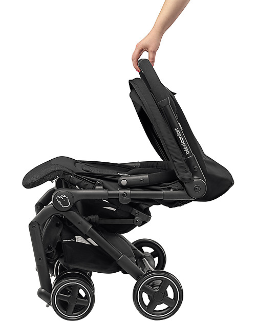 Bébé Confort Passeggino Leggero Lara, Nomad Black - Pesa Solo 6 kg, Omologato per Aereo! Passeggini Leggeri