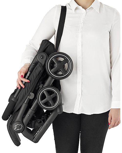 Bébé Confort Passeggino Leggero Lara, Nomad Black - Pesa Solo 6 kg, Omologato per Aereo! Passeggini Leggeri