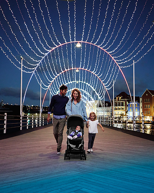 Bébé Confort Passeggino Leggero Lara, Nomad Grey - Pesa Solo 6 kg, Omologato per Aereo! Passeggini Leggeri