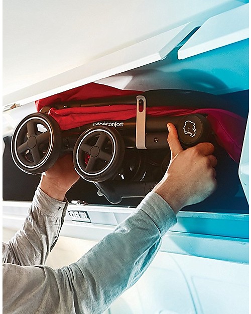 Bébé Confort Passeggino Leggero Lara, Nomad Red - Pesa Solo 6 kg, Omologato per Aereo! Passeggini Leggeri