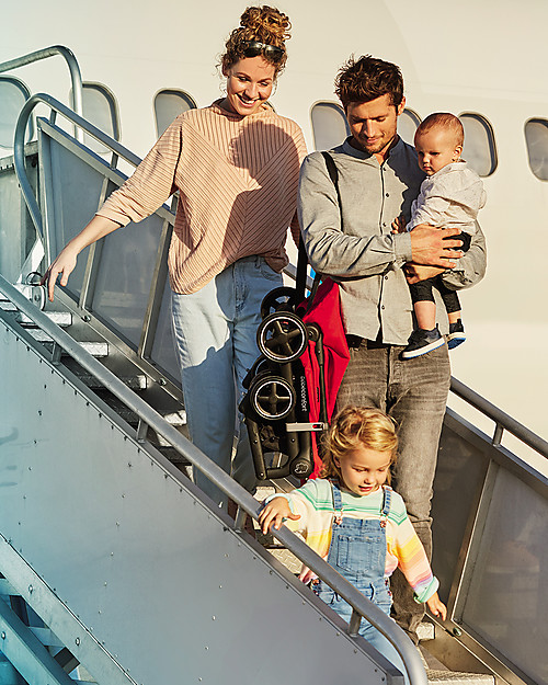 Bébé Confort Passeggino Leggero Lara, Nomad Red - Pesa Solo 6 kg, Omologato per Aereo! Passeggini Leggeri