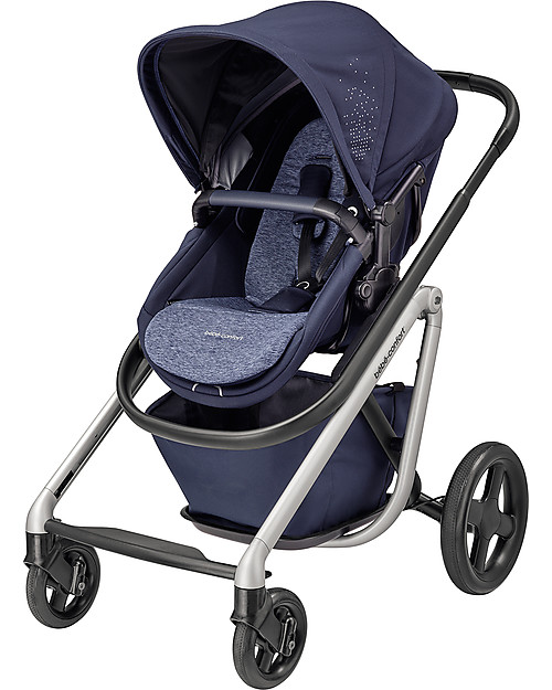Bébé Confort Passeggino Lila, Nomad Blue - Fino a 3,5 anni, Sviluppato con i Pediatri! Passeggini Gemellari