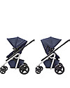 Bébé Confort Passeggino Lila, Nomad Blue - Fino a 3,5 anni, Sviluppato con i Pediatri! Passeggini Gemellari