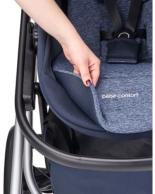 Bébé Confort Passeggino Lila, Nomad Blue - Fino a 3,5 anni, Sviluppato con i Pediatri! Passeggini Gemellari