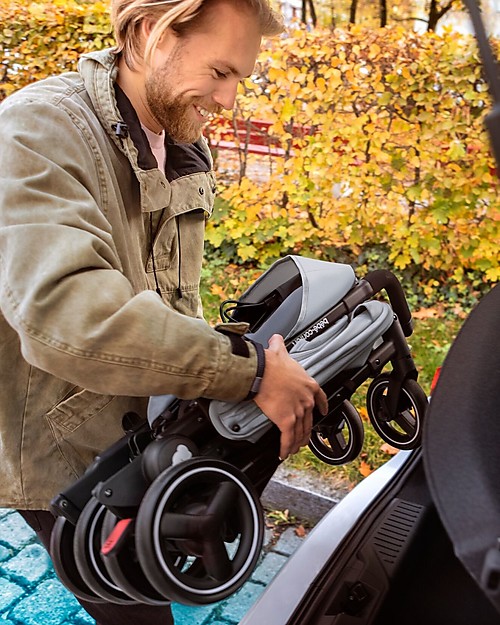Bébé Confort Passeggino Mara - Grigio Chiaro - Dalla Nascita Fino a 3,5 anni - Ultracompatto e leggero Passeggini Leggeri