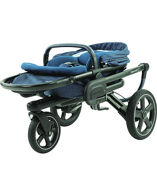 Bébé Confort Passeggino Nova 3 Ruote, Nomad Blue - Fino a 3,5 anni, si chiude da solo! Passeggini Classici