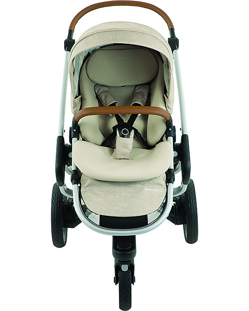 Bébé Confort Passeggino Nova 3 Ruote, Nomad Sand - Fino a 3,5 anni, si chiude da solo! Passeggini Classici