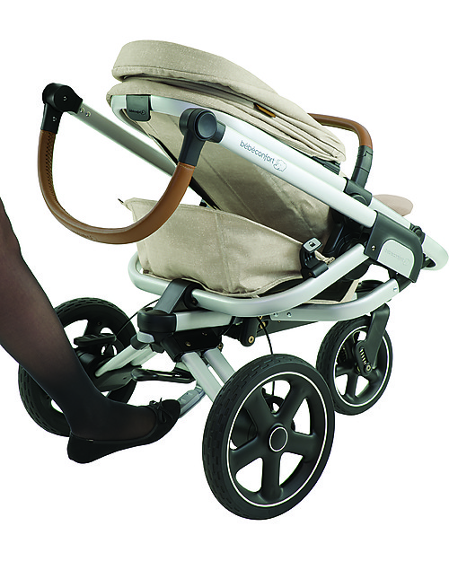 Bébé Confort Passeggino Nova 3 Ruote, Nomad Sand - Fino a 3,5 anni, si chiude da solo! Passeggini Classici
