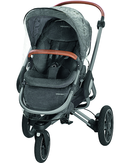 Bébé Confort Passeggino Nova 3 Ruote, Sparkling Grey - Fino a 3,5 anni, si chiude da solo! Passeggini Classici