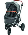 Bébé Confort Passeggino Nova 3 Ruote, Sparkling Grey - Fino a 3,5 anni, si chiude da solo! Passeggini Classici