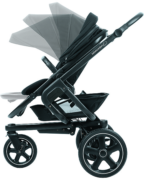 Bébé Confort Passeggino Nova 3 Ruote, Triangle Black - Fino a 3,5 anni, si chiude da solo! Passeggini Classici