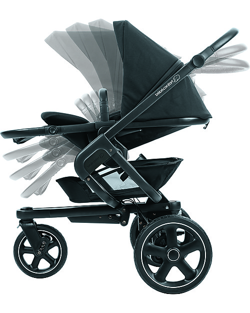 Bébé Confort Passeggino Nova 3 Ruote, Triangle Black - Fino a 3,5 anni, si chiude da solo! Passeggini Classici