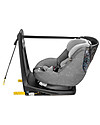 Bébé Confort Seggiolino Auto AxissFix Gruppo 1, Nomad Grey - Da 4 mesi a 4 anni, Rotazione a 360° Seggiolini Auto Gruppo 2/3