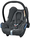 Bébé Confort Seggiolino Auto CabrioFix 0+ i-Size, Sparkling Grey - Da 0 a 12 Mesi, Leggero e Sicuro Seggiolini Auto Gruppo 0+/1