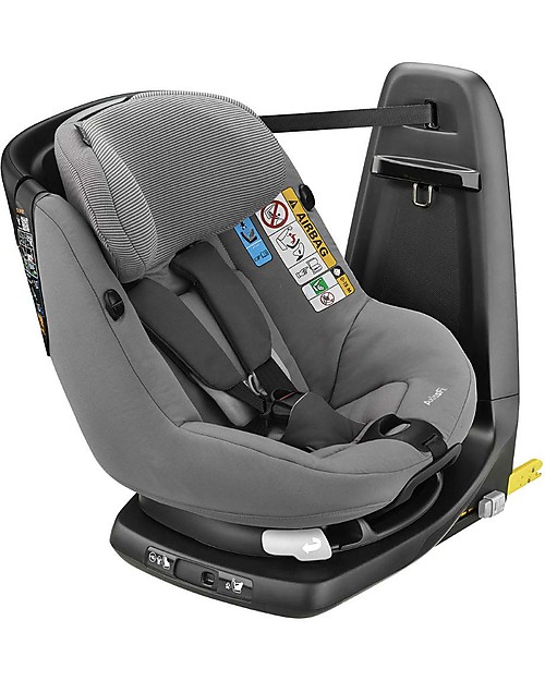 Bébé Confort Seggiolino Auto Girevole AxissFix, Grigio Chiaro - Da 4 mesi a 4 anni Seggiolini Auto Gruppo 1/2/3