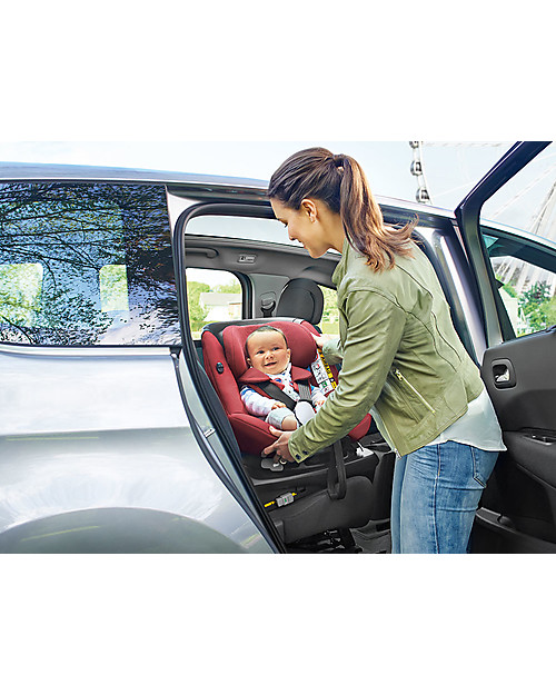 Bébé Confort Seggiolino Auto Girevole AxissFix, Grigio Chiaro - Da 4 mesi a 4 anni Seggiolini Auto Gruppo 1/2/3