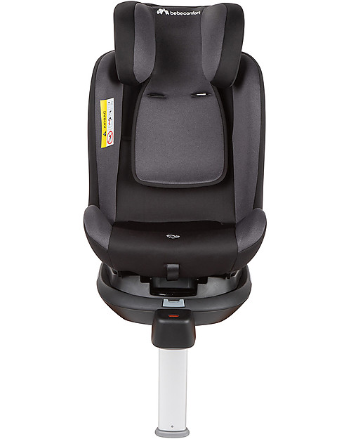 Bébé Confort Seggiolino Auto Girevole EvolveFix - Grigio - Gr 0+/1/2/3 - Dalla Nascita a 12 anni Seggiolini Auto Gruppo 1/2/3
