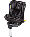 Bébé Confort Seggiolino Auto Girevole EvolveFix - Grigio - Gr 0+/1/2/3 - Dalla Nascita a 12 anni Seggiolini Auto Gruppo 1/2/3