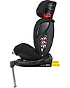 Bébé Confort Seggiolino Auto Girevole EvolveFix - Nero - Gr 0+/1/2/3 - Dalla Nascita a 12 anni Seggiolini Auto Gruppo 1/2/3