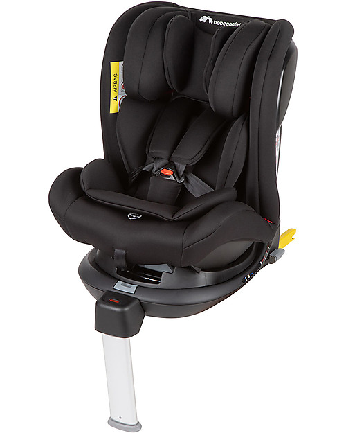 Bébé Confort Seggiolino Auto Girevole EvolveFix - Nero - Gr 0+/1/2/3 - Dalla Nascita a 12 anni Seggiolini Auto Gruppo 1/2/3