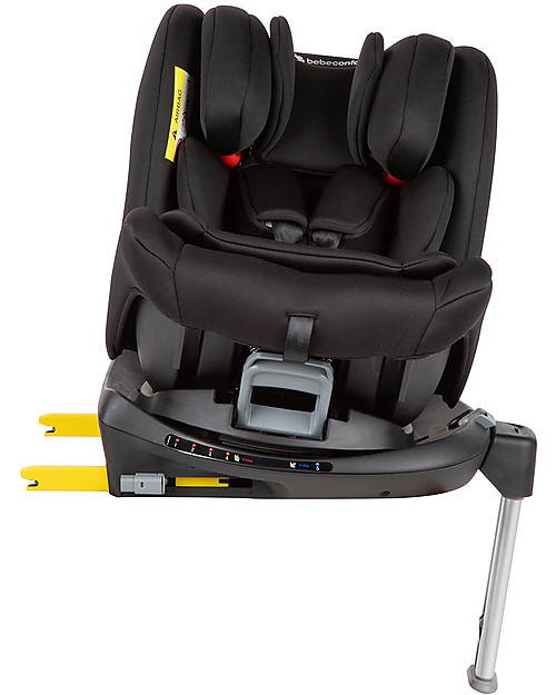Bébé Confort Seggiolino Auto Girevole EvolveFix - Nero - Gr 0+/1/2/3 - Dalla Nascita a 12 anni Seggiolini Auto Gruppo 1/2/3