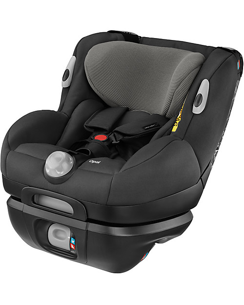Bébé Confort Seggiolino Auto Gruppo 0-1+ Opal, Black Raven - Da 0 a 4 anni! Seggiolini Auto Gruppo 1/2/3