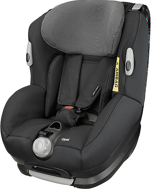 Bébé Confort Seggiolino Auto Gruppo 0-1+ Opal, Black Raven - Da 0 a 4 anni! Seggiolini Auto Gruppo 1/2/3