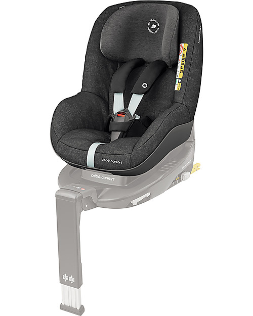 Bébé Confort Seggiolino Auto Pearl Pro i-Size, Nomad Black - Da 6 mesi a 4 anni, Omologato R129 Seggiolini Auto Gruppo 1/2/3