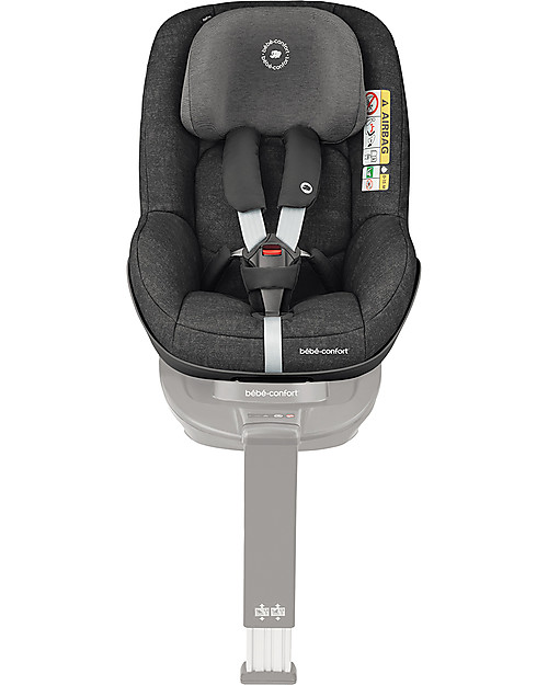 Bébé Confort Seggiolino Auto Pearl Pro i-Size, Nomad Black - Da 6 mesi a 4 anni, Omologato R129 Seggiolini Auto Gruppo 1/2/3