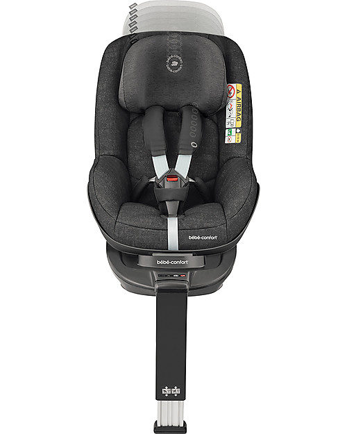 Bébé Confort Seggiolino Auto Pearl Pro i-Size, Nomad Black - Da 6 mesi a 4 anni, Omologato R129 Seggiolini Auto Gruppo 1/2/3