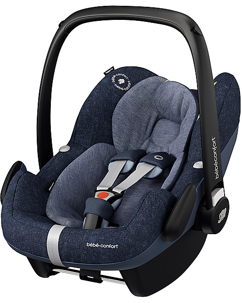 Bébé Confort Seggiolino Auto Pebble Pro i-Size, Nomad Blue - Da 0 a 12 mesi, Sicurezza i-Size Seggiolini Auto Gruppo 0+/1