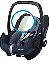 Bébé Confort Seggiolino Auto Pebble Pro i-Size, Nomad Blue - Da 0 a 12 mesi, Sicurezza i-Size Seggiolini Auto Gruppo 0+/1