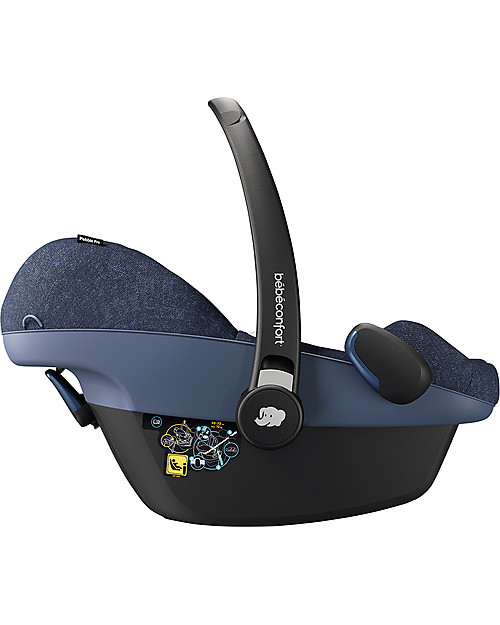 Bébé Confort Seggiolino Auto Pebble Pro i-Size, Nomad Blue - Da 0 a 12 mesi, Sicurezza i-Size Seggiolini Auto Gruppo 0+/1