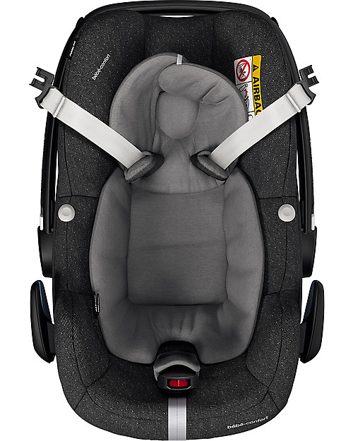 Bébé Confort Seggiolino Auto Pebble Pro i-Size, Sparkling Grey - Da 0 a 12 mesi, Sicurezza i-Size Seggiolini Auto Gruppo 0+/1