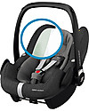 Bébé Confort Seggiolino Auto Pebble Pro i-Size, Sparkling Grey - Da 0 a 12 mesi, Sicurezza i-Size Seggiolini Auto Gruppo 0+/1