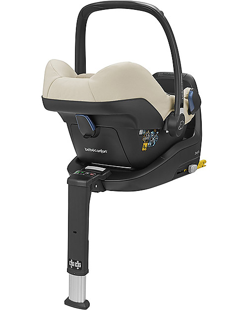 Bébé Confort Seggiolino Auto Rock 0+ e i-Size, Nomad Sand - Da 0 a 12 Mesi Seggiolini Auto Gruppo 0+/1