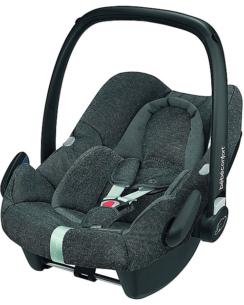Bébé Confort Seggiolino Auto Rock 0+ e i-Size, Sparkling Grey - Da 0 a 12 Mesi Seggiolini Auto Gruppo 0+/1