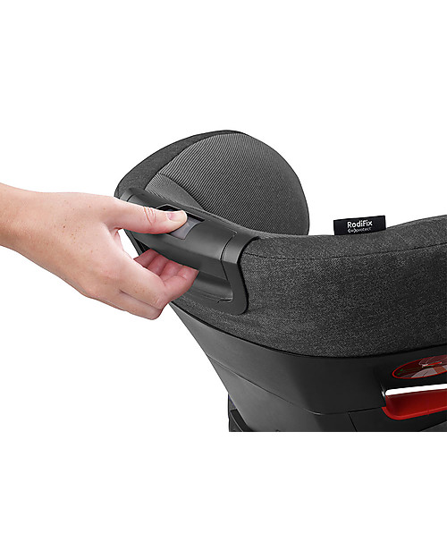 Bébé Confort Seggiolino Auto RodiFix Airprotect Gruppo 2/3, Nomad Black - Da 3,5 a 12 anni, Side Protection System Seggiolini Auto Gruppo 2/3