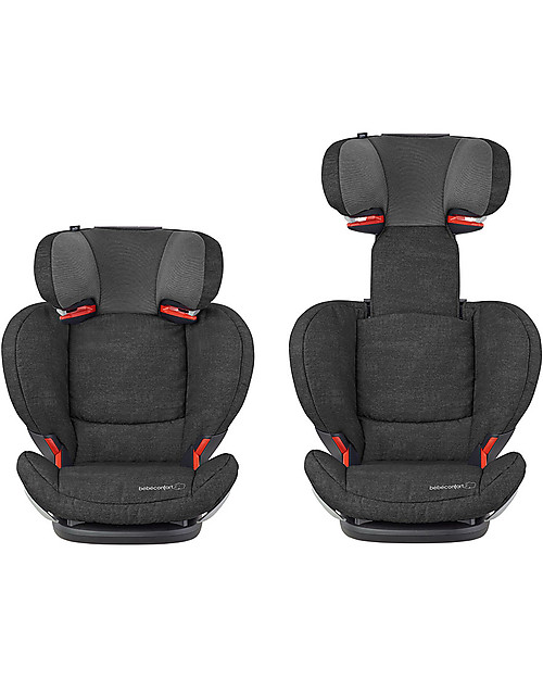 Bébé Confort Seggiolino Auto RodiFix Airprotect Gruppo 2/3, Nomad Black - Da 3,5 a 12 anni, Side Protection System Seggiolini Auto Gruppo 2/3