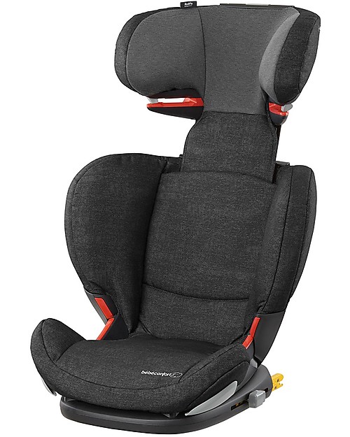 Bébé Confort Seggiolino Auto RodiFix Airprotect Gruppo 2/3, Nomad Black - Da 3,5 a 12 anni, Side Protection System Seggiolini Auto Gruppo 2/3