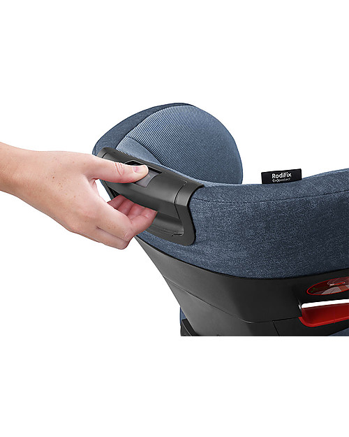 Bébé Confort Seggiolino Auto RodiFix Airprotect Gruppo 2/3, Nomad Blue - Da 3,5 a 12 anni, Side Protection System Seggiolini Auto Gruppo 2/3