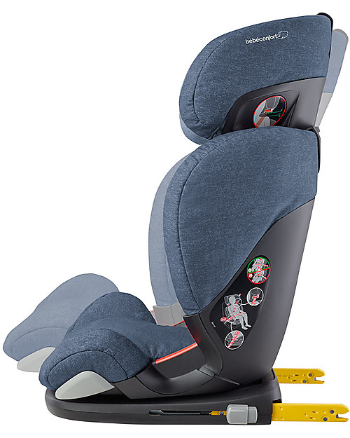 Bébé Confort Seggiolino Auto RodiFix Airprotect Gruppo 2/3, Nomad Blue - Da 3,5 a 12 anni, Side Protection System Seggiolini Auto Gruppo 2/3