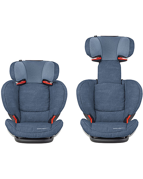 Bébé Confort Seggiolino Auto RodiFix Airprotect Gruppo 2/3, Nomad Blue - Da 3,5 a 12 anni, Side Protection System Seggiolini Auto Gruppo 2/3
