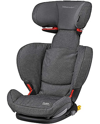 Bébé Confort Seggiolino Auto RodiFix Airprotect Gruppo 2/3, Sparkling Grey - Da 3,5 a 12 anni, Side Protection System Seggiolini Auto Bimbi Grandi