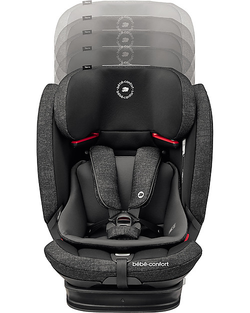 Bébé Confort Seggiolino Auto Titan Pro Isofix Gruppo 1/2/3, Nomad Black - Da 9 mesi a 12 anni Seggiolini Auto Gruppo 2/3