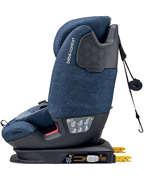 Bébé Confort Seggiolino Auto Titan Pro Isofix Gruppo 1/2/3, Nomad Blue - Da 9 mesi a 12 anni Seggiolini Auto Gruppo 2/3