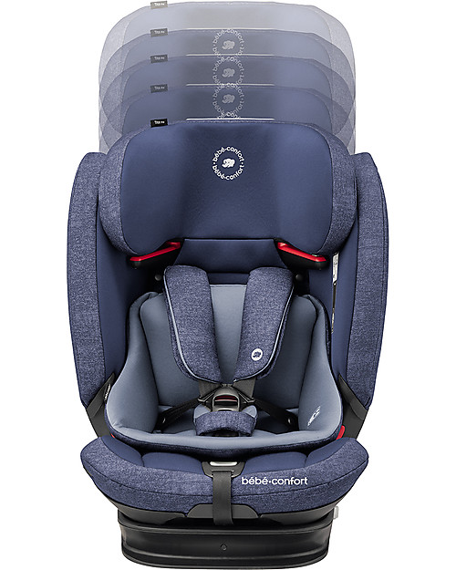 Bébé Confort Seggiolino Auto Titan Pro Isofix Gruppo 1/2/3, Nomad Blue - Da 9 mesi a 12 anni Seggiolini Auto Gruppo 2/3