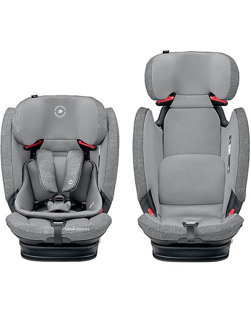 Bébé Confort Seggiolino Auto Titan Pro Isofix Gruppo 1/2/3, Nomad Grey - Da 9 mesi a 12 anni Seggiolini Auto Gruppo 2/3