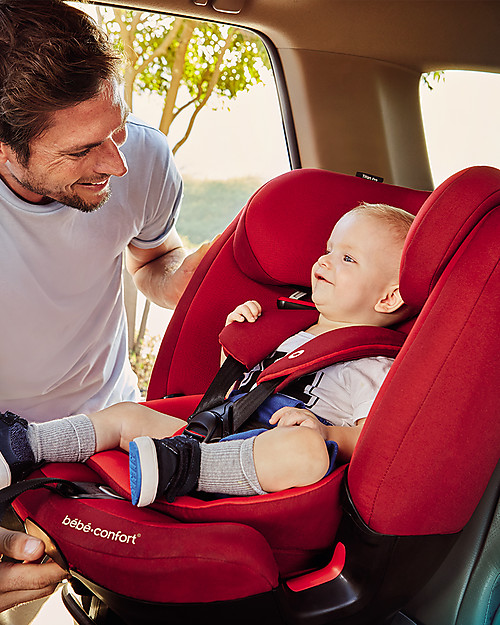Bébé Confort Seggiolino Auto Titan Pro Isofix Gruppo 1/2/3, Nomad Red - Da 9 mesi a 12 anni Seggiolini Auto Gruppo 2/3